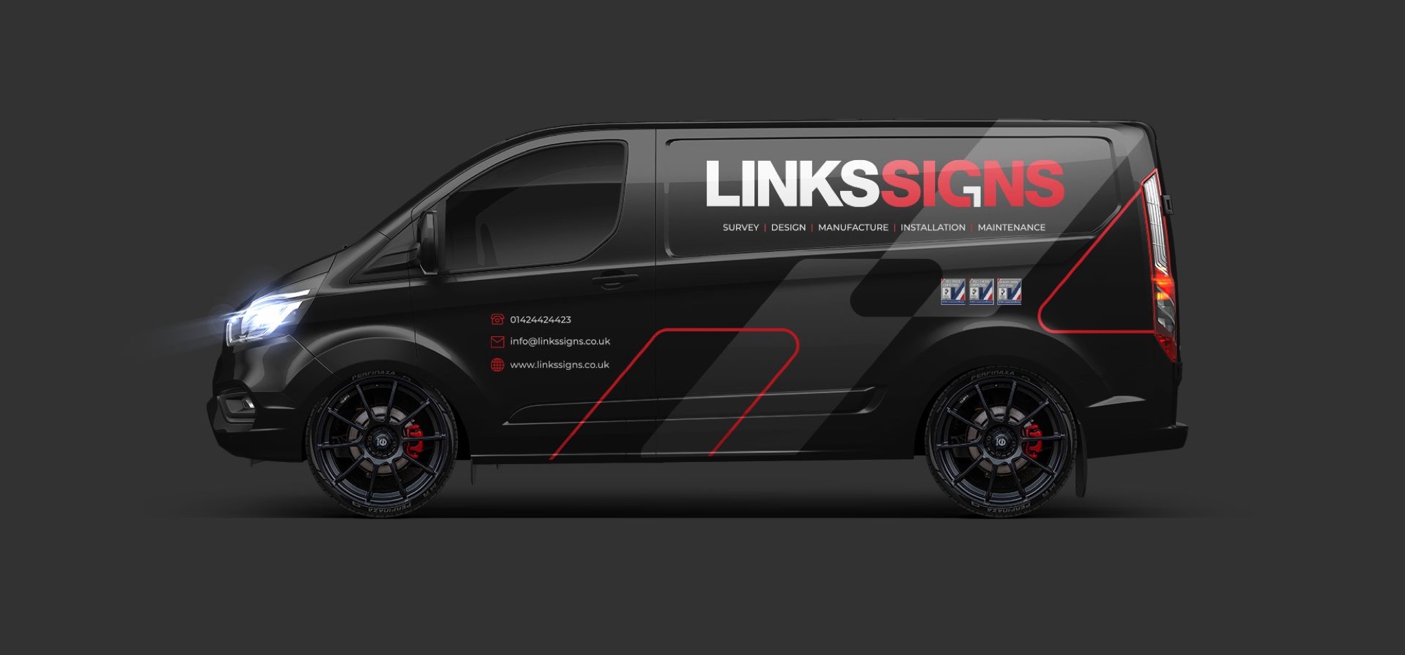 Links Signs branding project